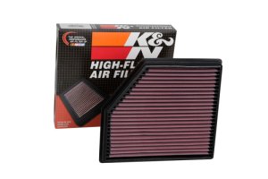 Cadillac CT4 Performance Air Intake - K&N Engineering - Replacement Panel Air Filter - `20-`24